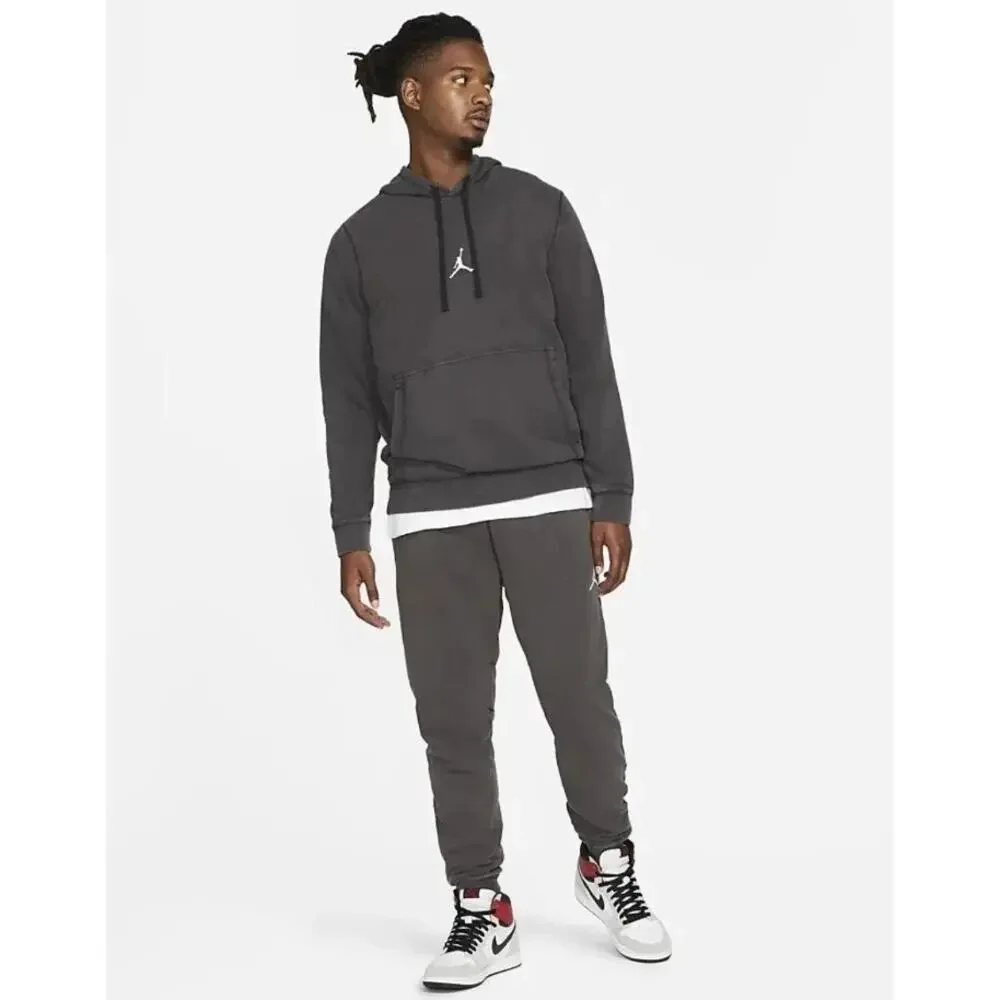 NEW Jordan Dri-FIT Air Fleece Hoodie Black Men's Size 2XL Pullover DA9860-010